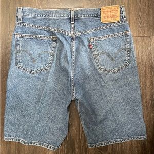 Vintage 90s 505 Jean Shorts Denim Jorts Size 36
